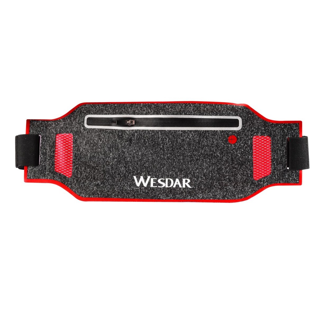 Estuche para Smartphone Rojo Ajustable con Cierre