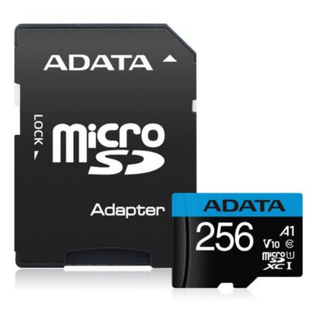Memoria Adata MicroSDXC UHS-I 256gb Clase10 C/adap