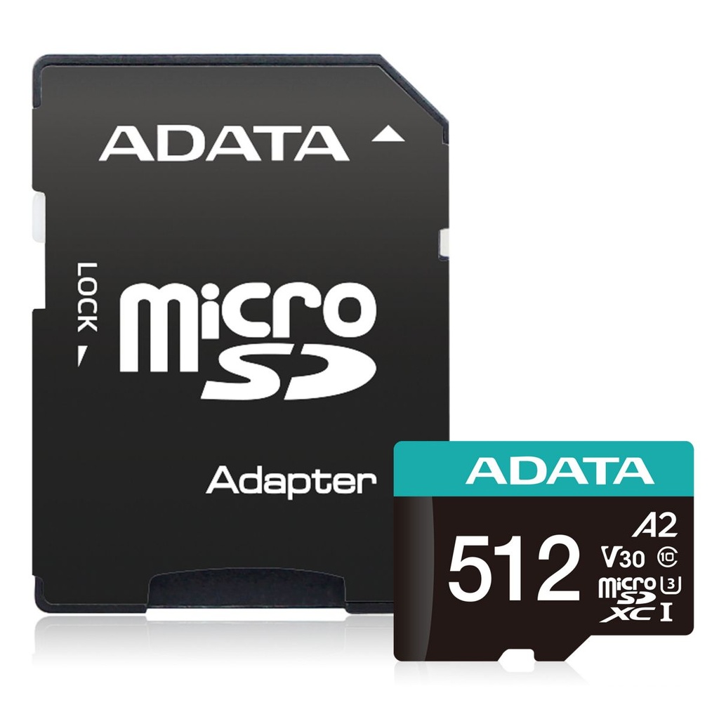 Memoria Adata Pro MicroSDXC UHS-I3 512gb C10