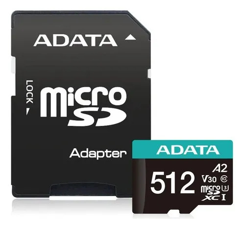 Tarjeta microSD 512GB Clase 10 Adata Pro