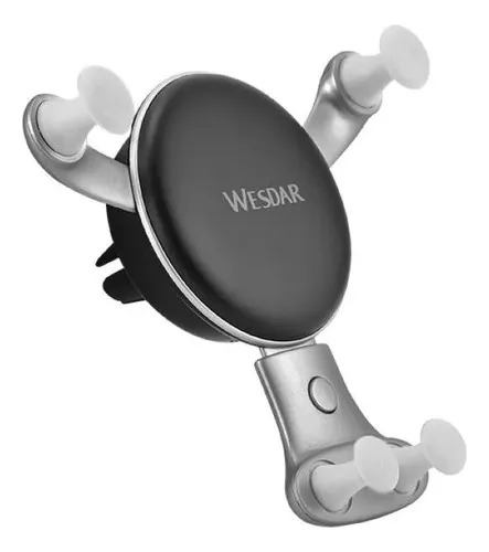 Soporte Cargador Inalámbrico Maxtel Wx3-Silver
