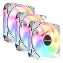 Ventilador De Gabinete 120mm Argb 3 Fan Pack
