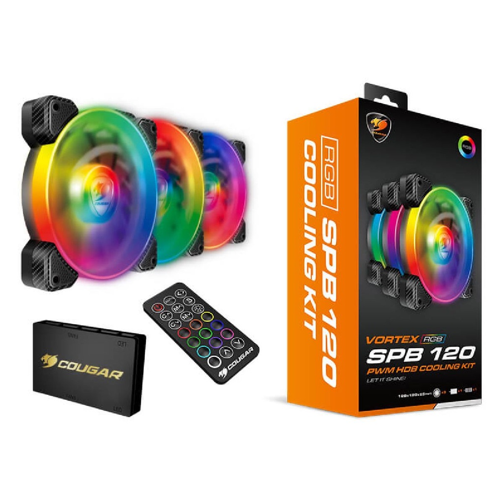 Ventilador Kit Cougar X3 Rgb
