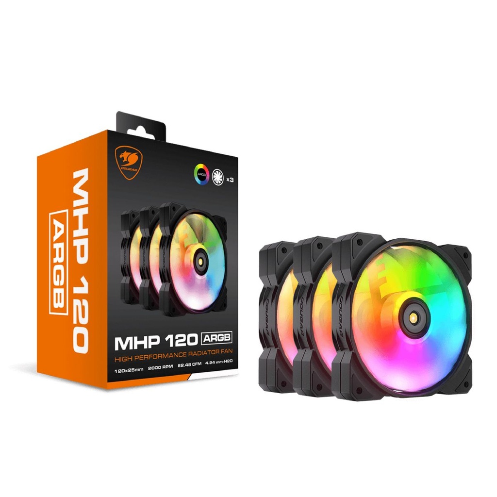 Ventilador Pack 3 Unidades ARGB