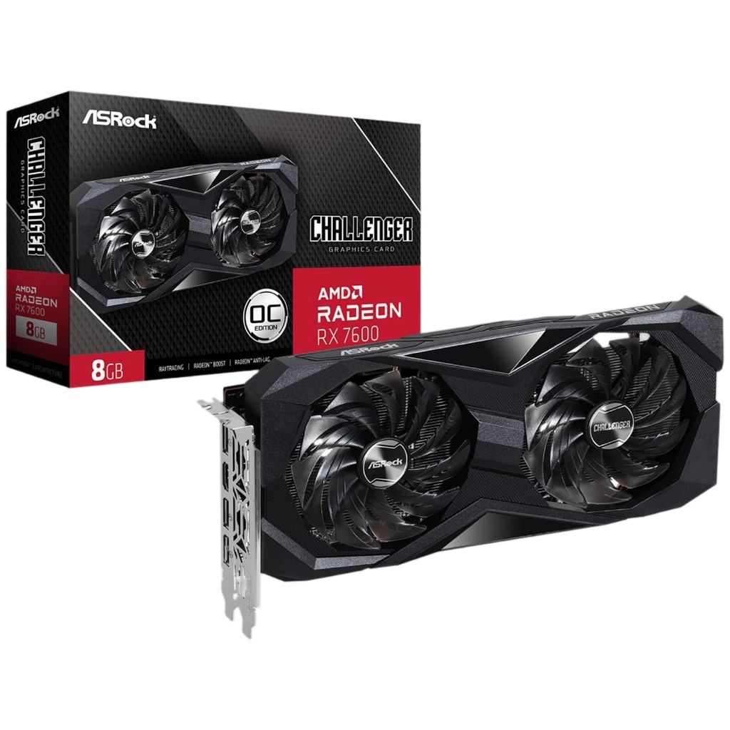 Motherboard Amd Rx 7600 Gddr6 Pcie Compatible