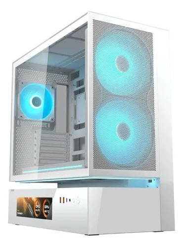 Gabinete Mid Tower Cougar Con Panel Lateral De Cristal