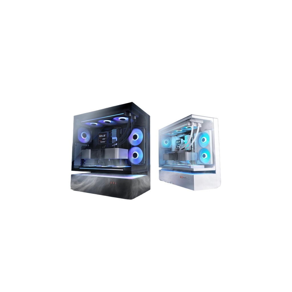 Gabinete PC Mid-Tower Negro Glass
