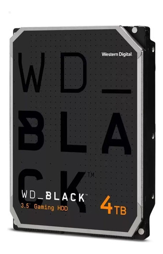 Disco Duro Interno 4TB Sata 3 7200rpm Wd Black