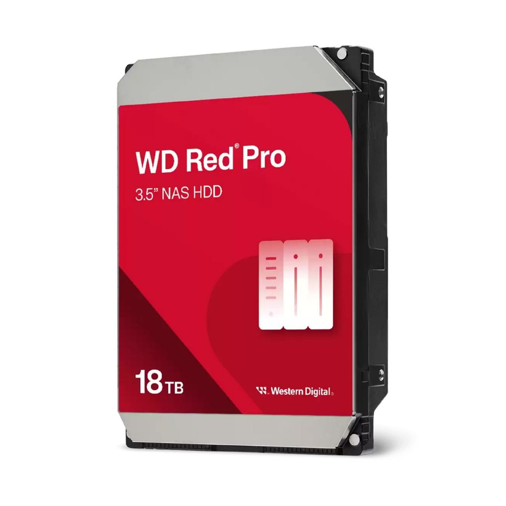 Disco Duro Interno Western Digital Wd Red Plus 18TB Sata 3.5" 7200rpm 512MB