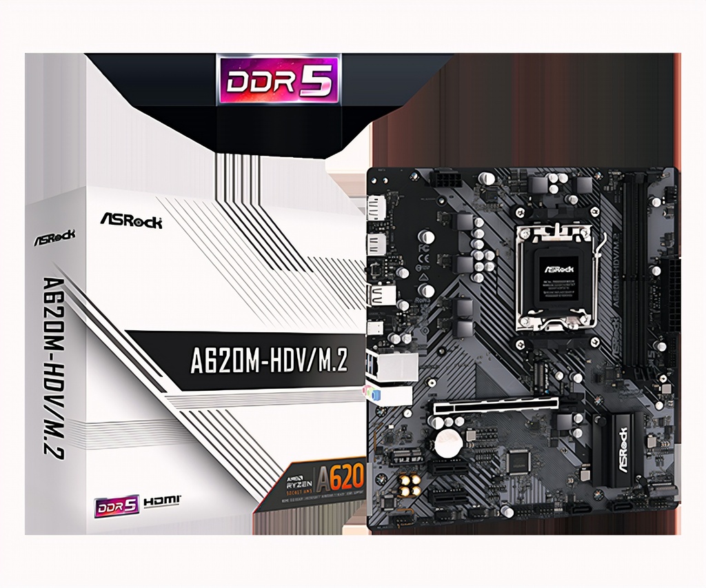 Motherboard Amd A620 Socket Am5 Ddr5 Micro Atx