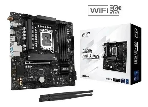 Placa Madre Asrock B860m Pro-A WiFi Doble Banda
