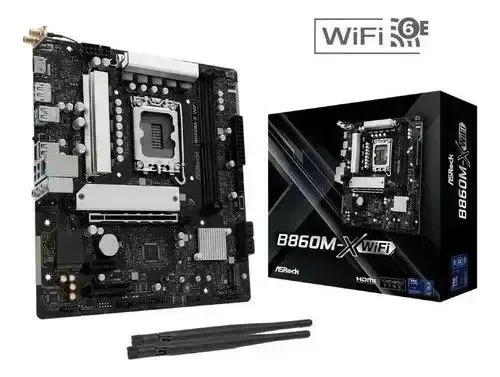 Placa Madre Asrock B860m-X WiFi Doble Banda