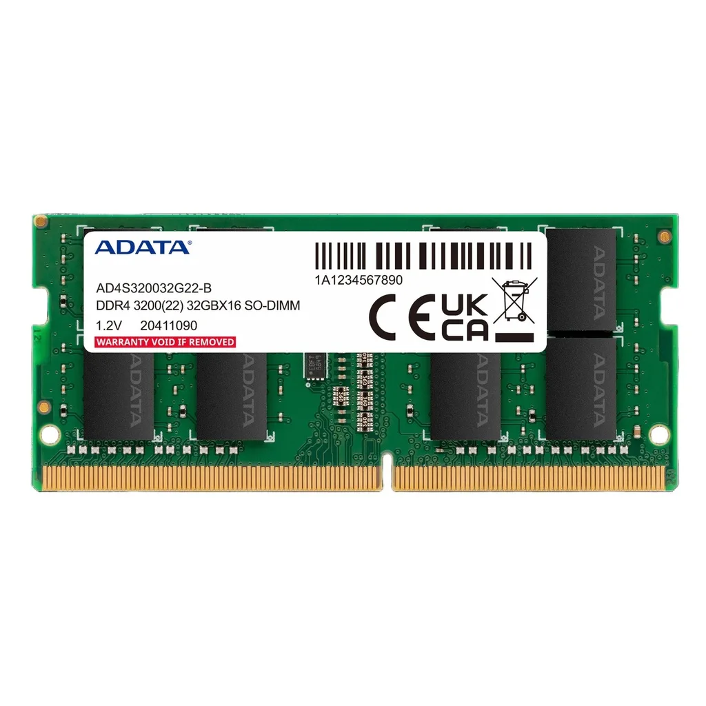 Memoria RAM Ddr4 8GB 3200MHZ Cl22 Sodimm