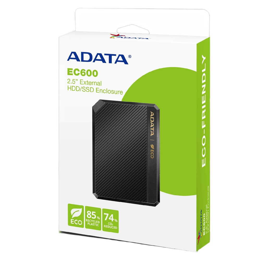 Estuche Externo SSD 2.5" Negro USB 3.2 Gen2