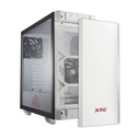 Gabinete PC Mini-Tower Mini-Itx Blanco Vidrio Templado Ventiladores Argb