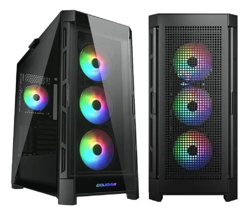 Gabinete Mid Tower Con Iluminación Argb