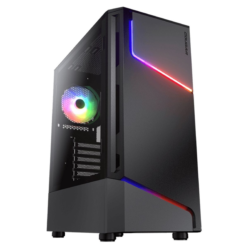 Gabinete PC Mid-Tower Atx Con Iluminación Argb