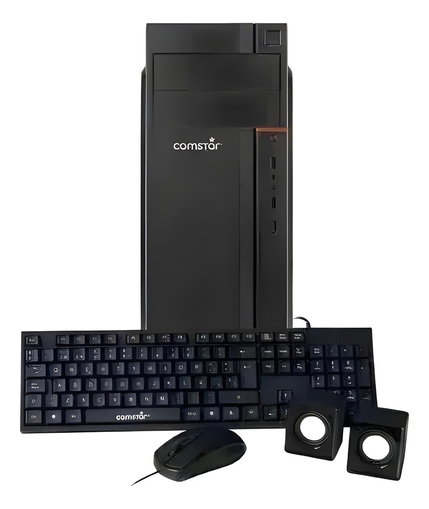 Gabinete Mid Tower Atx Negro Con Fuente 600W