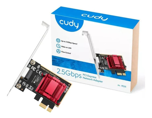 Adaptador Ethernet 2.5 Gbps Cudy