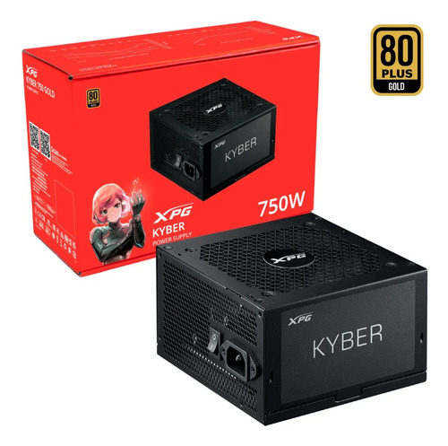 Fuente Atx 750W Modular Adata Xpg Kyber 80 Plus Gold