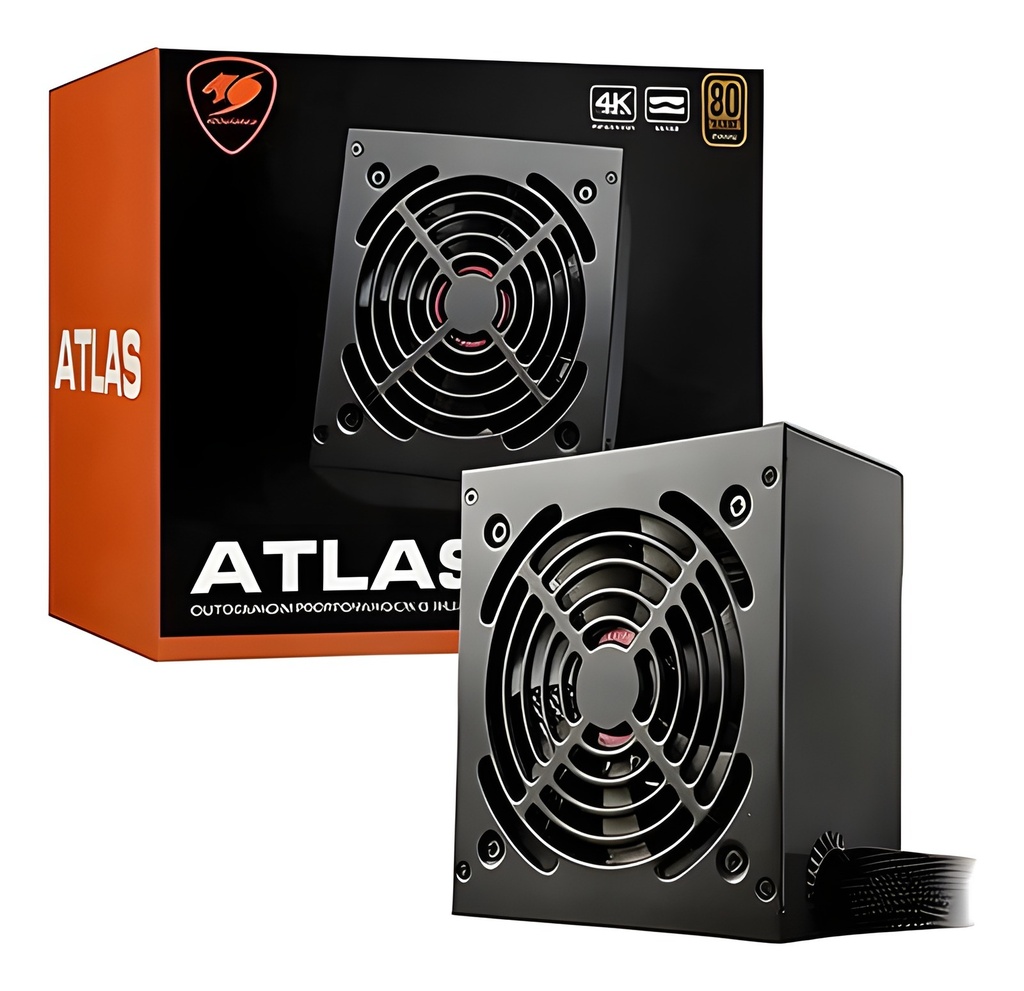 Fuente Atx 550W 80 Plus Bronce Atlas 550