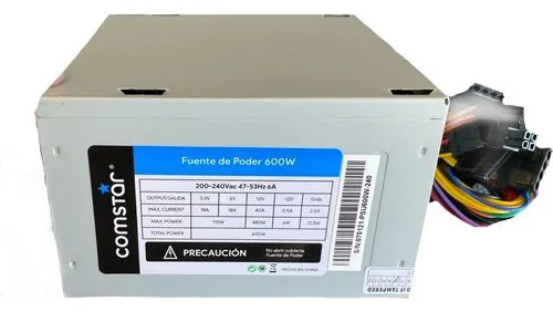 Fuente Atx 600W Comstar