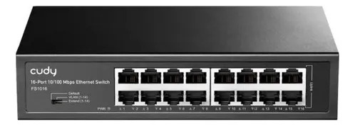 SWITCH L2 16 Puertos 10/100 Mbps