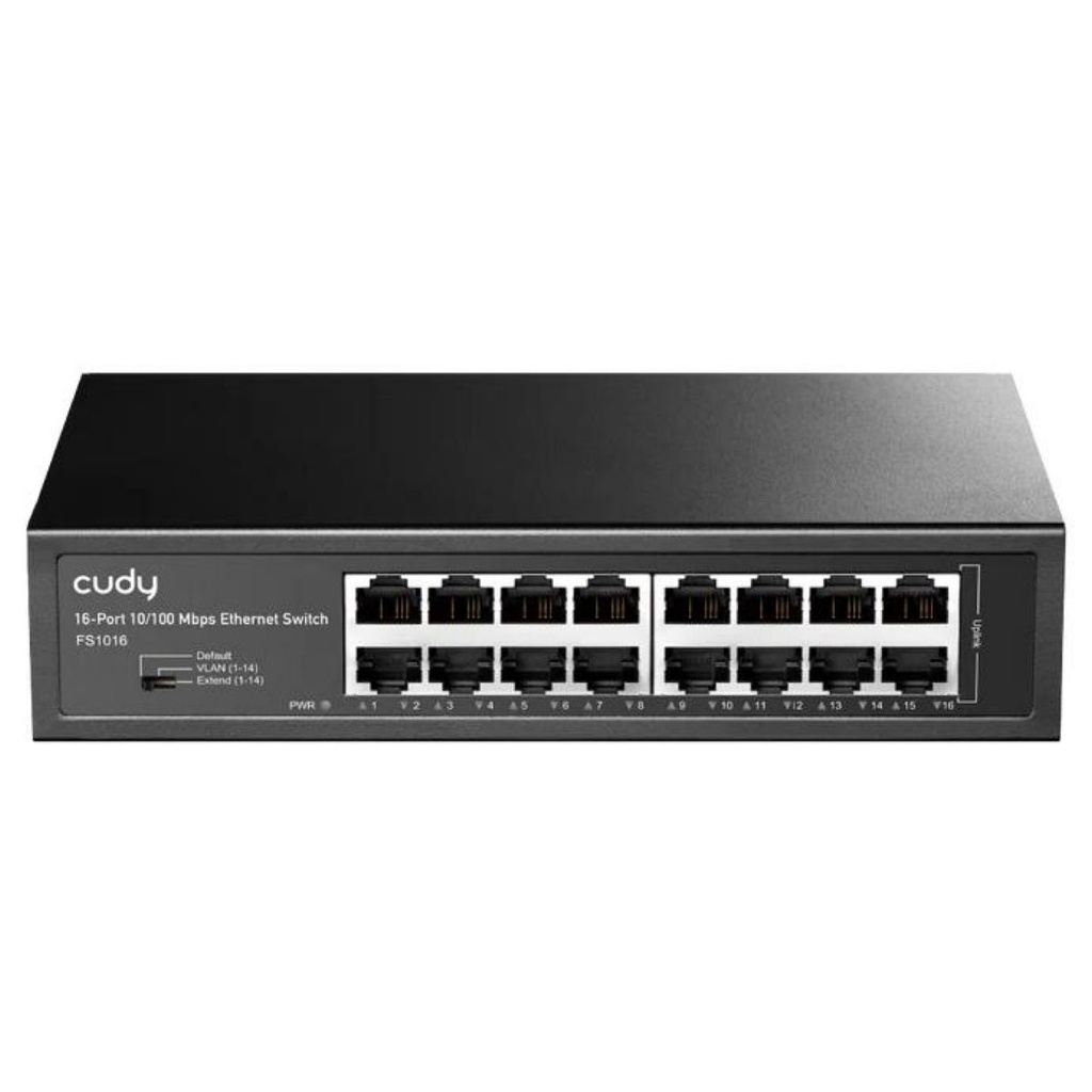 Switch 16 Puertos 10/100 Mbps