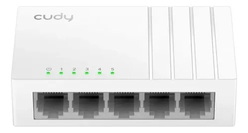 Switch No Administrable 5 Puertos 10/100 Mbps Cudy Fs105d