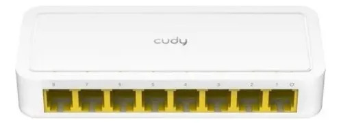 Switch No Administrable 8 Puertos 10/100Mbps