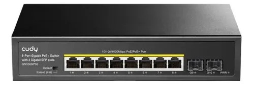 PLACA DE RED GIGABIT 8 Puertos Gigabit