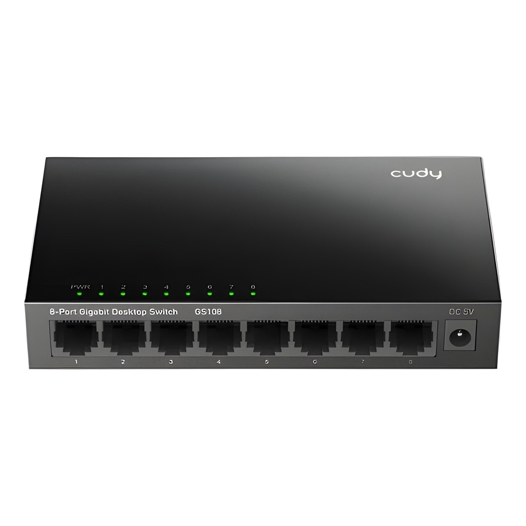 Switch No Administrable 8 Puertos Gigabit