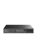 Switch No Administrable 8 Puertos Gigabit 2 Uplinks Sfp