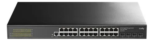 Switch L2 Administrable 24 Puertos Gigabit PoE+