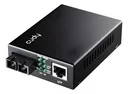 Conversor De Medios Gigabit Ethernet Monomodo Sc 20km