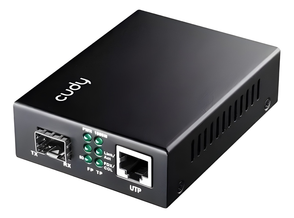 Conversor De Medios Gigabit Sfp