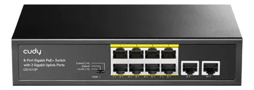 SWITCH L2 8 Puertos Gigabit