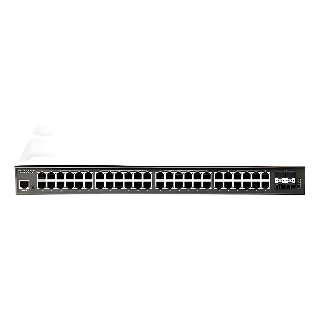 Switch No Administrable 48 Puertos Gigabit PoE+ 750W