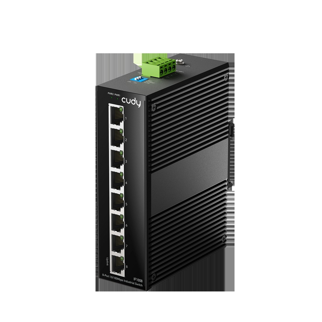 Switch No Administrable 8 Puertos 10/100Mbps 0 Uplinks