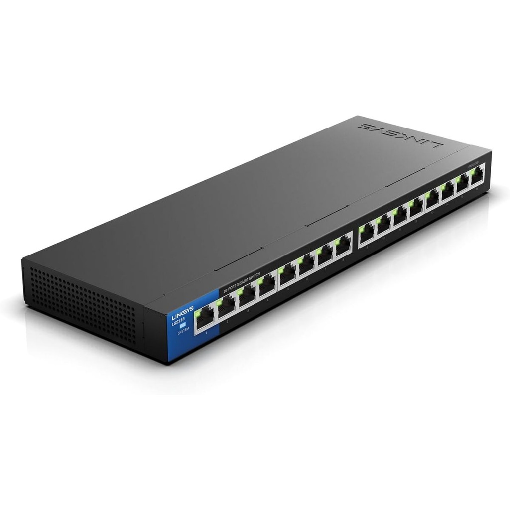 Switch Linksys 16 Puertos Gigabit Poe+