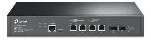 Switch L2 Administrable 4 Puertos Gigabit Poe++ 200W Tp-Link