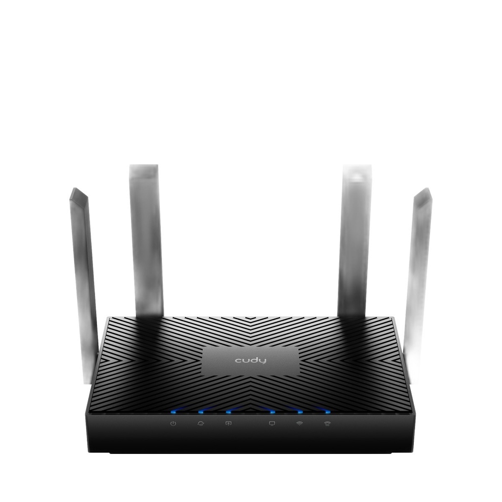 Router WiFi 6 1000Mbps 4 Puertos LAN Gigabit 1 Puerto WAN Gigabit