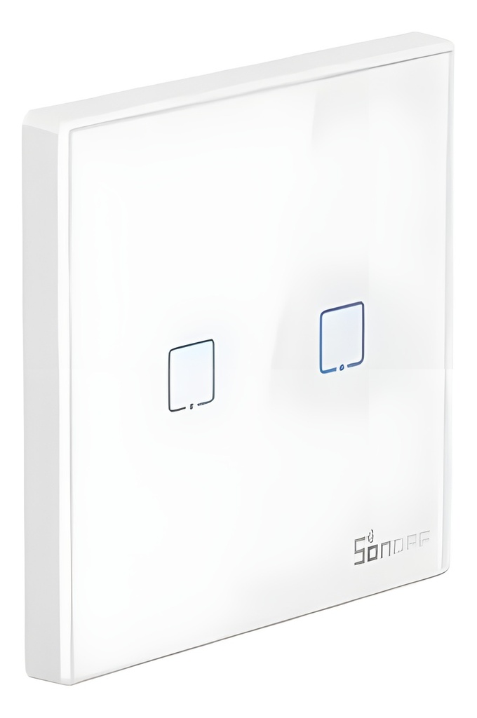 Interruptor Adhesivo RF 2 Canales Blanco