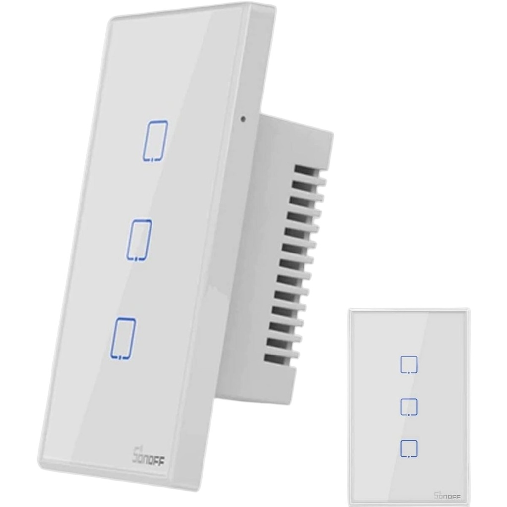 Control Remoto RF 3 Interruptores Blanco