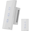 Control Remoto RF 3 Interruptores Blanco