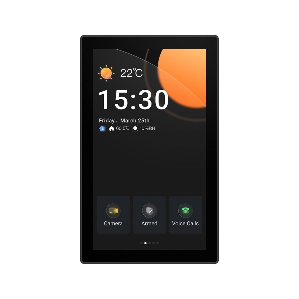 Central De Control Domótico Con Pantalla Táctil Y Zigbee