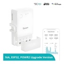 Interruptor Monitoreo De Energía 1 Canal 16A Blanco