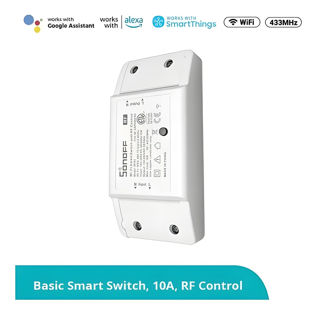 Interruptor WiFi 1 Canal Blanco