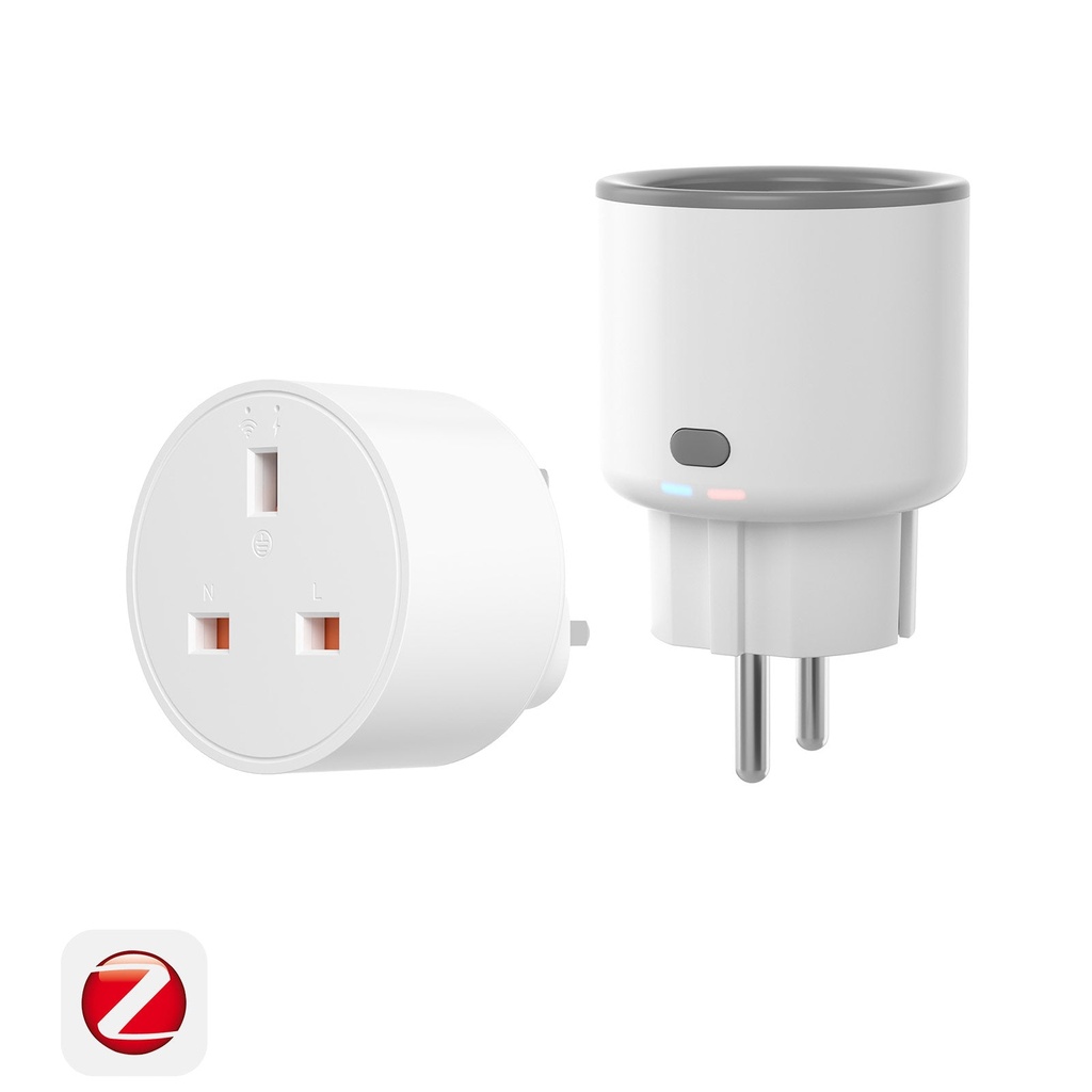 Interruptor Zigbee Schuko Blanco 16A