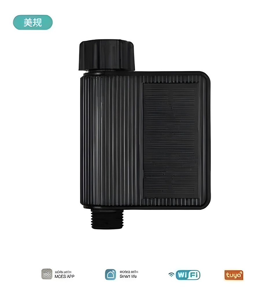 Interruptor Inteligente WiFi 1 Gang Negro